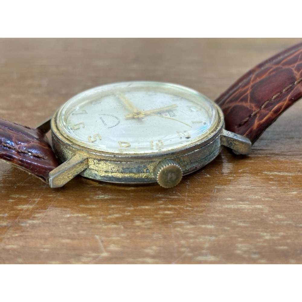 ⭐️Vintage Hilton 17 Jewels Watch Swiss Made⭐️Mechanical Incabloc Manual Wind⭐️ - Picture 4 of 9